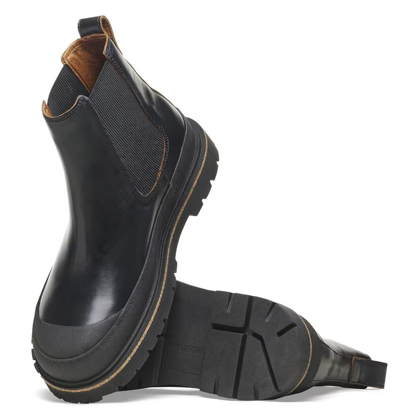 Stivale in pelle e gomma PRESCOTT SLIP ON 1025206 BLACK BIRKENSTOCK Black 