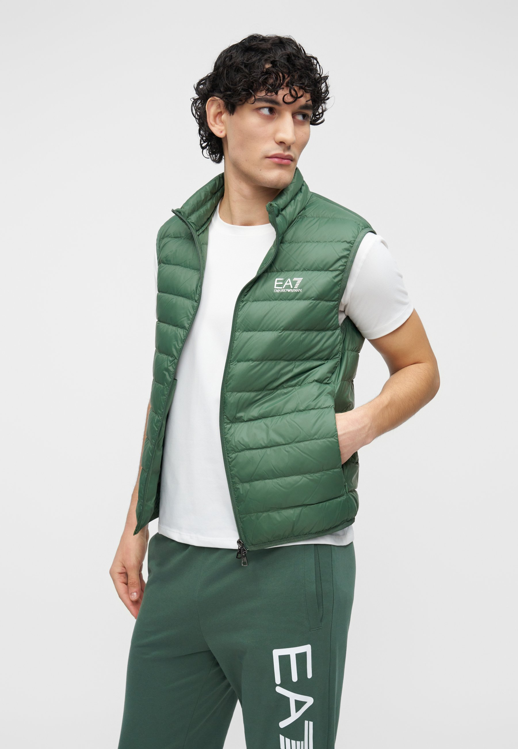 Gilet packable Core Identity ASV 8NPQ06 PNGPZ U7260 EA7 Cilantro 