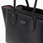 Borsa in ecopelle EW002330 AF17799 MC149 EMPORIO ARMANI Nero/taupe 