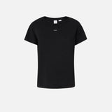 T-shirt mini logo 100373A228 Z99 PINKO Nero 