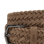 Cintura in pelle intrecciata 50542184 10199094 01 270 BOSS Light beige 