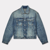 Giacca in jeans ricamata FF55DV3026I7 DS KENZO Medium stone 