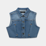 Gilet in denim ASOLA SLEVELESS 2511148 LIGHT BLUE DAILY PAPER Light blue 