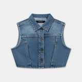 Gilet in denim ASOLA SLEVELESS 2511148 LIGHT BLUE DAILY PAPER Light blue 