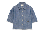 Camicia in denim leggero RND90141 D738 0021 C0090 ROY ROGER'S Denim 