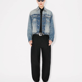 Giacca in jeans ricamata FF55DV3026I7 DS KENZO Medium stone 