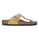 Infradito in pelle scamosciata GIZEH RIVET 1029350 OCHRE BIRKENSTOCK Ocra 