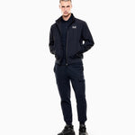 Pantaloni cargo Core Identity in cotone 8NPP67 PJVRZ 1562 EA7 Blue 