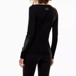 T-Shirt manica lunga 7W000522 AF10373 UC001 EA7 Black 