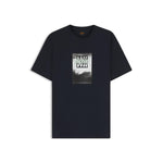 T-Shirt manica corta 50561846 10277382 01 404 BOSS Dark blue 