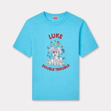 T-Shirt in cotone FG55TS1024SK 68 KENZO Turquoise 