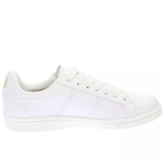 Sneaker in pelle e gomma B6312 T31 FRED PERRY White/milano/gold 