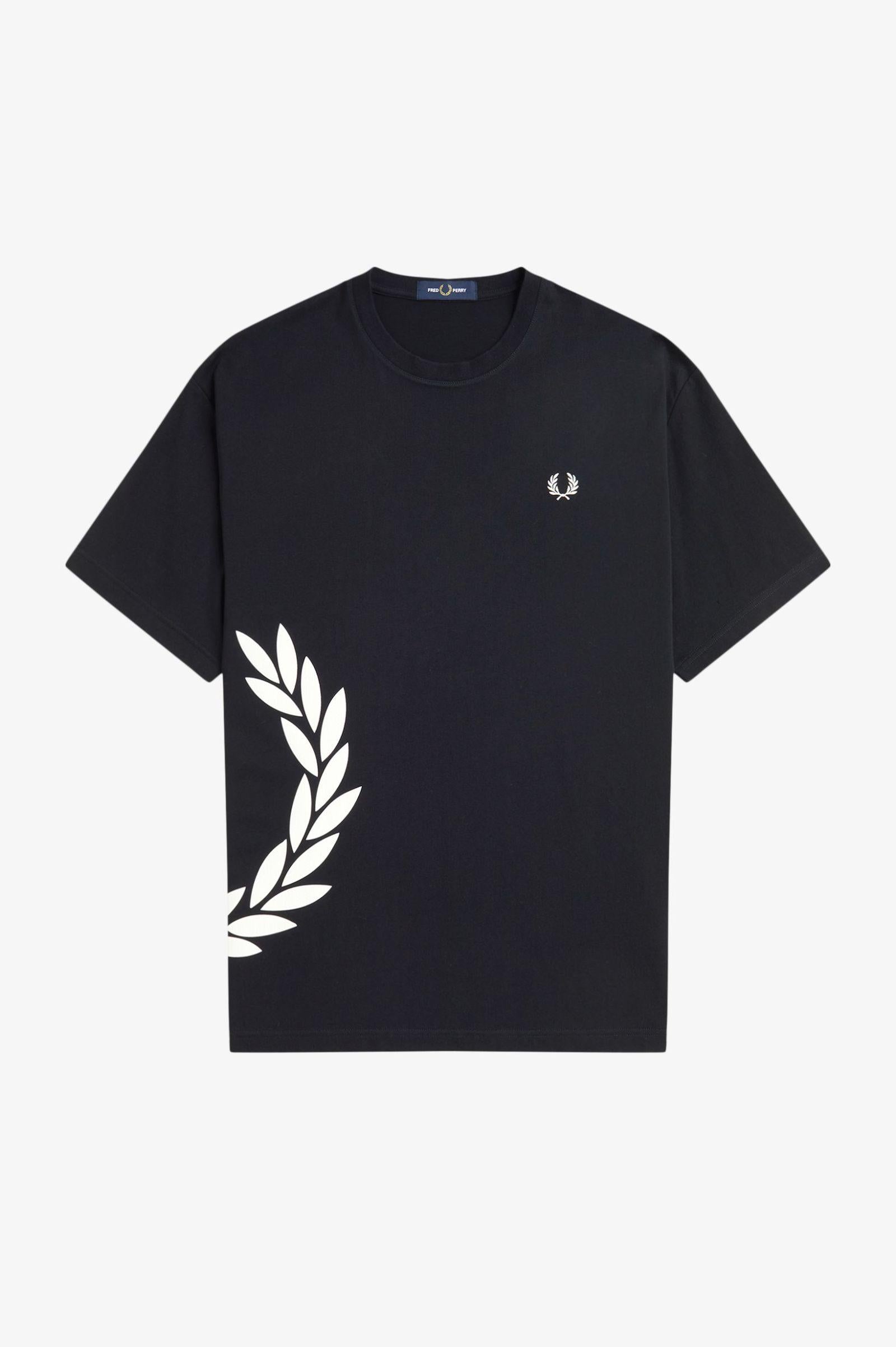 T-Shirt manica corta M2440 102 FRED PERRY Black 