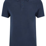 Polo slim fit in piquè di cotone 50468576 10203439 01 402 BOSS Dark blue 