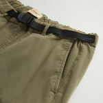 Pantaloni cargo tinti in capo con cintura CFWOTR0241MRUT4129 6006 WOOLRICH Greenstone 