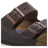 Ciabatta in pelle oliata ARIZONA SFB 452763 HABANA BIRKENSTOCK Habana 