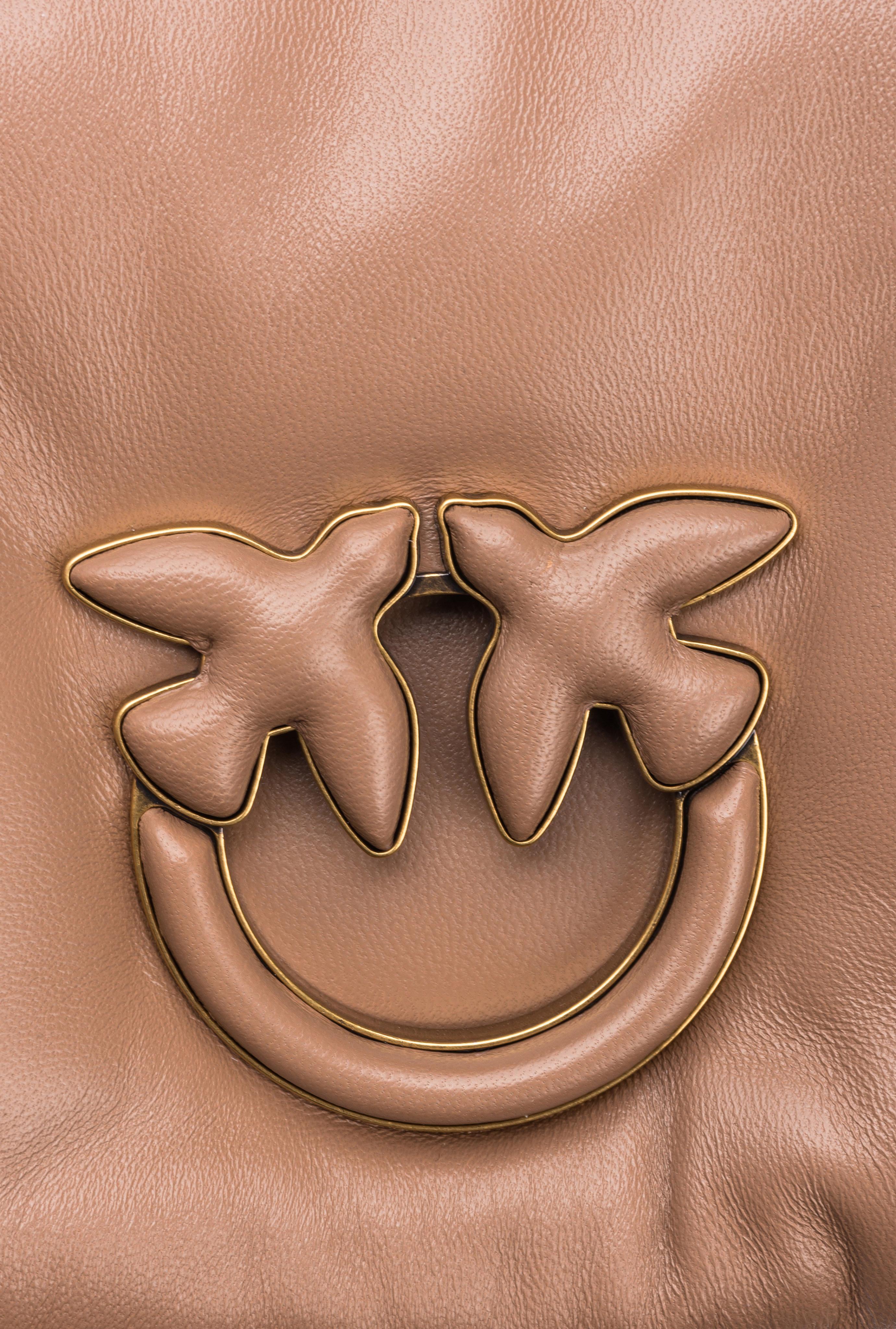 Borsa Classic Love Click Puff 101585A10F D01B PINKO Beige 