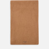 Sciarpa in misto lana a coste 105996A2Z4 D23 PINKO Beige-pelle daino 