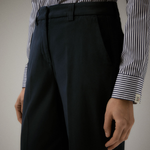 Pantalone in gabardina di cotone elasticizzata PED5344 99011950 215 PEUTEREY Blue 