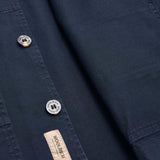 Giacca camicia in cotone CFWOOS2042MRUT5262 3989 WOOLRICH Melton blue 