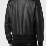 Bomber in nappa MLB1593 PLE010N 02 PHILIPP PLEIN Black 