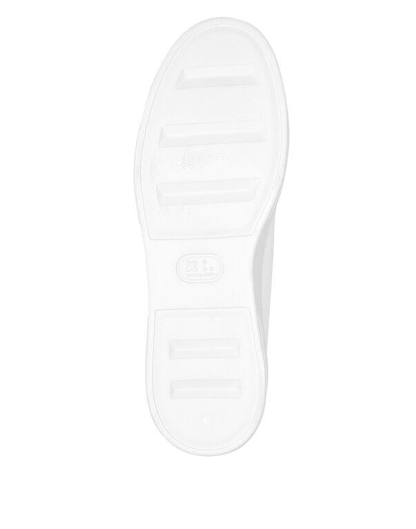 Sneaker in pelle e gomma USC0692 PLE075N 01 PHILIPP PLEIN White 