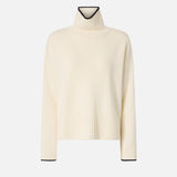 Dolcevita in maglia 105446A2Q9 Z13 PINKO Bianco meringa 