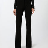 Pantaloni flared punto stoffa 100054A15M Z99 PINKO Black 