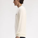 Maglione in piqué K1309 560 FRED PERRY Ecru 