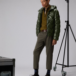 Piumino con cappuccio PEU5581 01181950 669 PEUTEREY Green 
