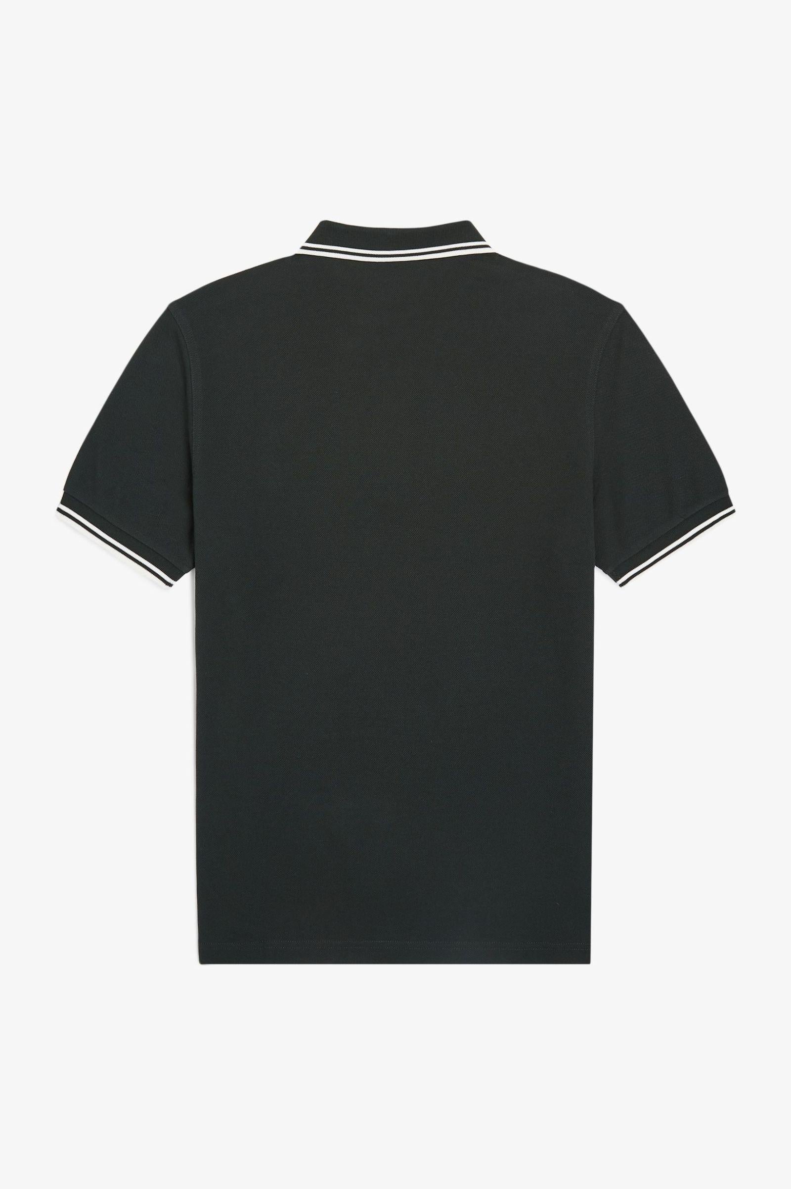 Polo manica corta M3600 T50 FRED PERRY Nightgreen/snwht 