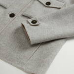 Giacca in misto lana CFWWOU2102FRUT5012 103 WOOLRICH Light gray melange 