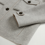 Giacca in misto lana CFWWOU2102FRUT5012 103 WOOLRICH Light gray melange 