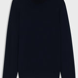 Maglia collo alto in lana merinos 50468262 10241489 01 404 BOSS Dark blue 
