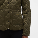 Giacca trapuntata LQU1012 LQU OL51 BARBOUR Olive/pale pink 