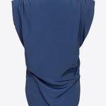 Blusa scollata 103113A1O8 G57 PINKO Blue 