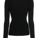Cardigan a costine CIPRIA23 D520738 013 P.A.R.O.S.H. Nero 