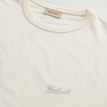 T-Shirt in puro cotone fiammato CFWOTE0161MRUT4061 8887 WOOLRICH Jet stream 