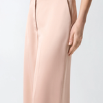 Pantaloni in raso 106601A1Y5 Q35 PINKO Rosa mogano 