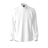Camicia regular fit con botton down al collo 50469378 10239284 01 100 BOSS White 