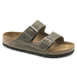 Ciabatta in pelle oliata ARIZONA 1027039 FADED KHAKI BIRKENSTOCK Faded khaki 