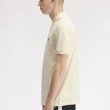 Polo manica corta M6000 13B FRED PERRY Ecru/grassroots 
