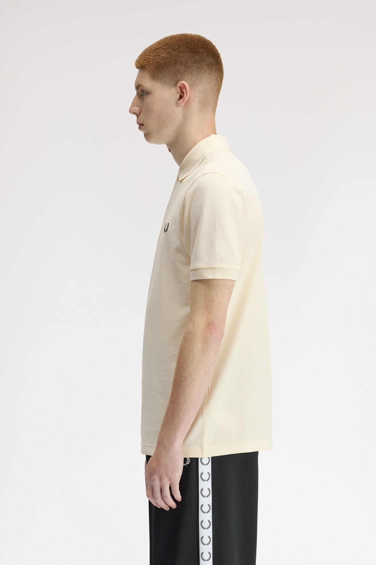 Polo manica corta M6000 13B FRED PERRY Ecru/grassroots 