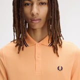 Polo manica corta M3600 82B FRED PERRY Peach/fhnv/fhnv 