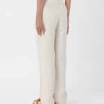 Pantalone largo con cintura in vita CFWWTR0151FRUT3043 8178 WOOLRICH White 