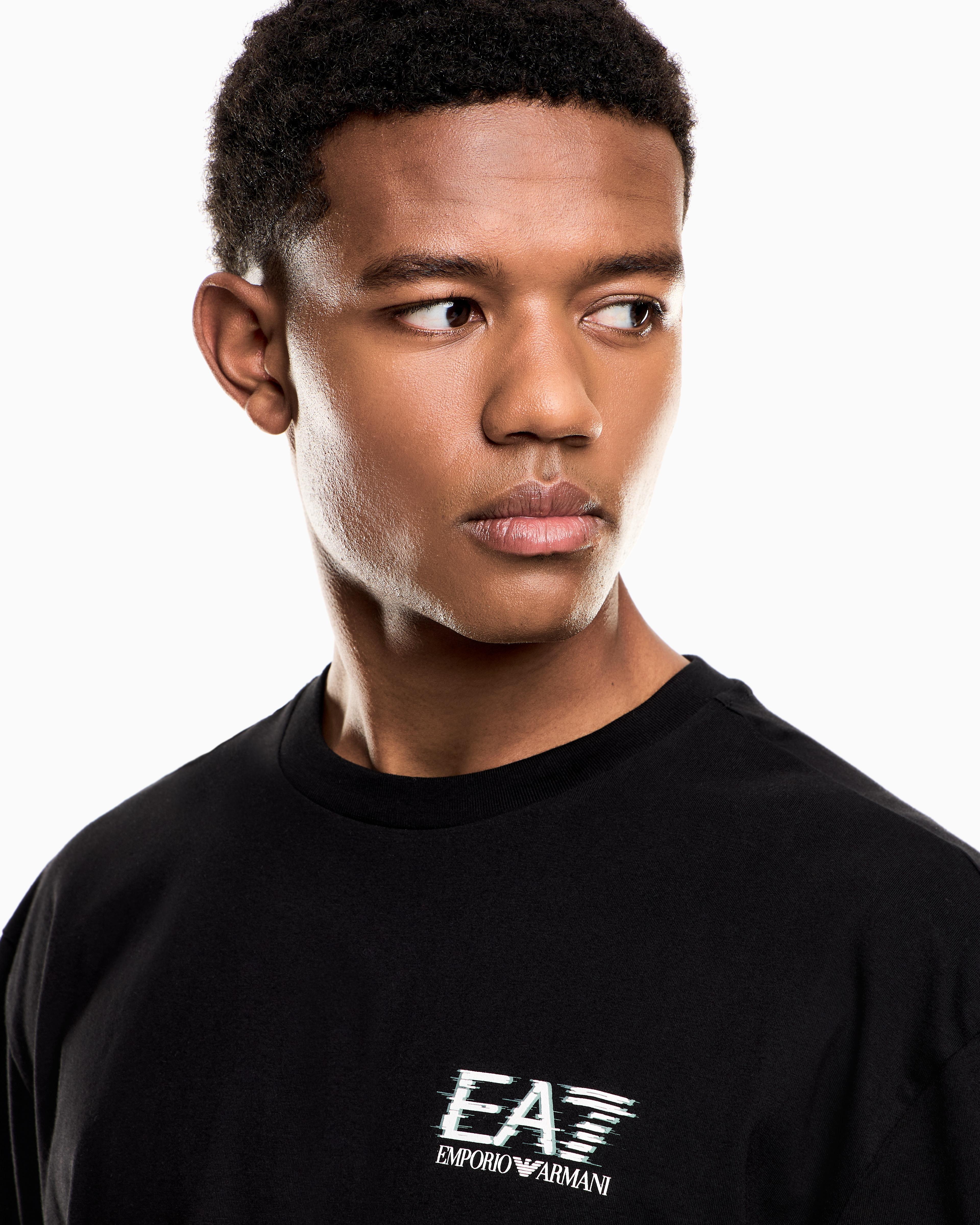 T-Shirt manica corta 7M001327 AF17789 UC001 EA7 Black 