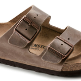 Ciabatta in pelle oliata ARIZONA 352203 TABACCO BROWN BIRKENSTOCK Tabacco brown 