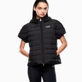 Cappa imbottita packable in nylon leggero 7W000477 AF12476 UC001 EA7 Black 