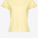 T-Shirt manica corta 100373A1N8 H23 PINKO Yellow 