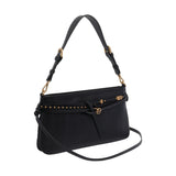 Borsa a spalla in pelle 106176A0QO Z99Q PINKO Nero-antique gold 